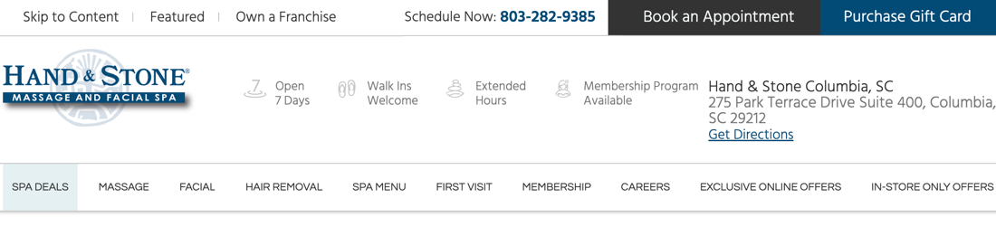 Hand & Stone Massage and Facial Spa Harbison